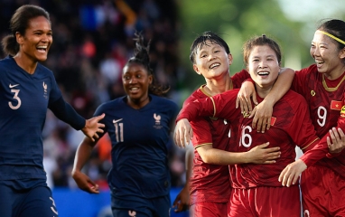CĐV ĐNÁ ngỡ ngàng khi ĐT nữ Việt Nam được đội hạng 3 thế giới mời giao hữu