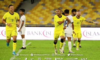 Trực tiếp Malaysia 3-0 Campuchia: Thế trận 1 chiều