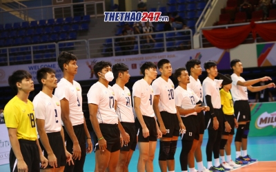 Trực tiếp bóng chuyền nam Myanmar 1-1 Philippines: Tỉ số cân bằng