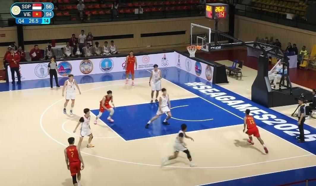 Bóng rổ nam Việt Nam đứng thứ 5 toàn đoàn tại SEA Games 33