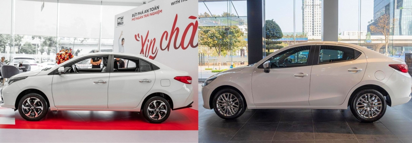 So sánh Mazda2 và Toyota Vios: Nên chọn xe nào? 332729