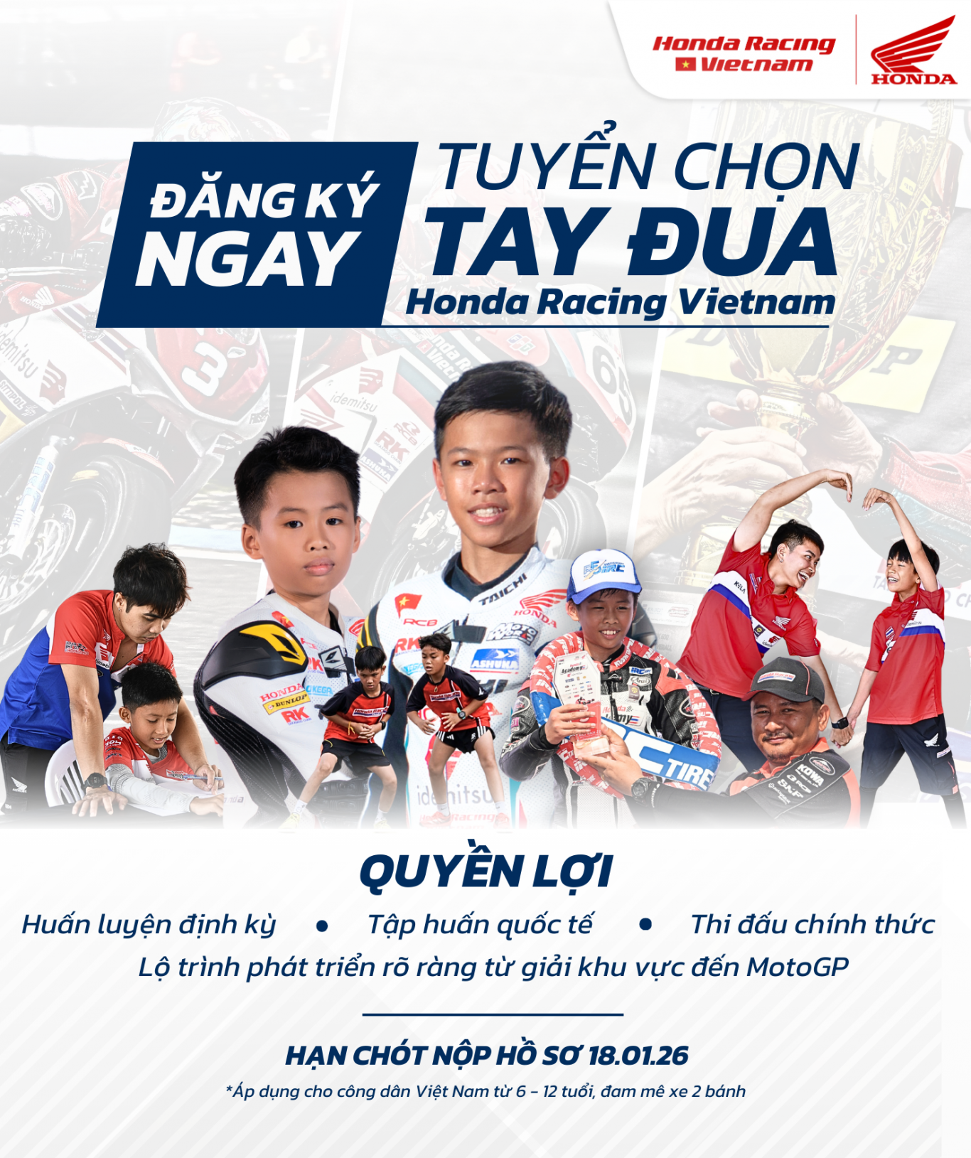 Honda Racing Vietnam chính thức khởi động hành trình 