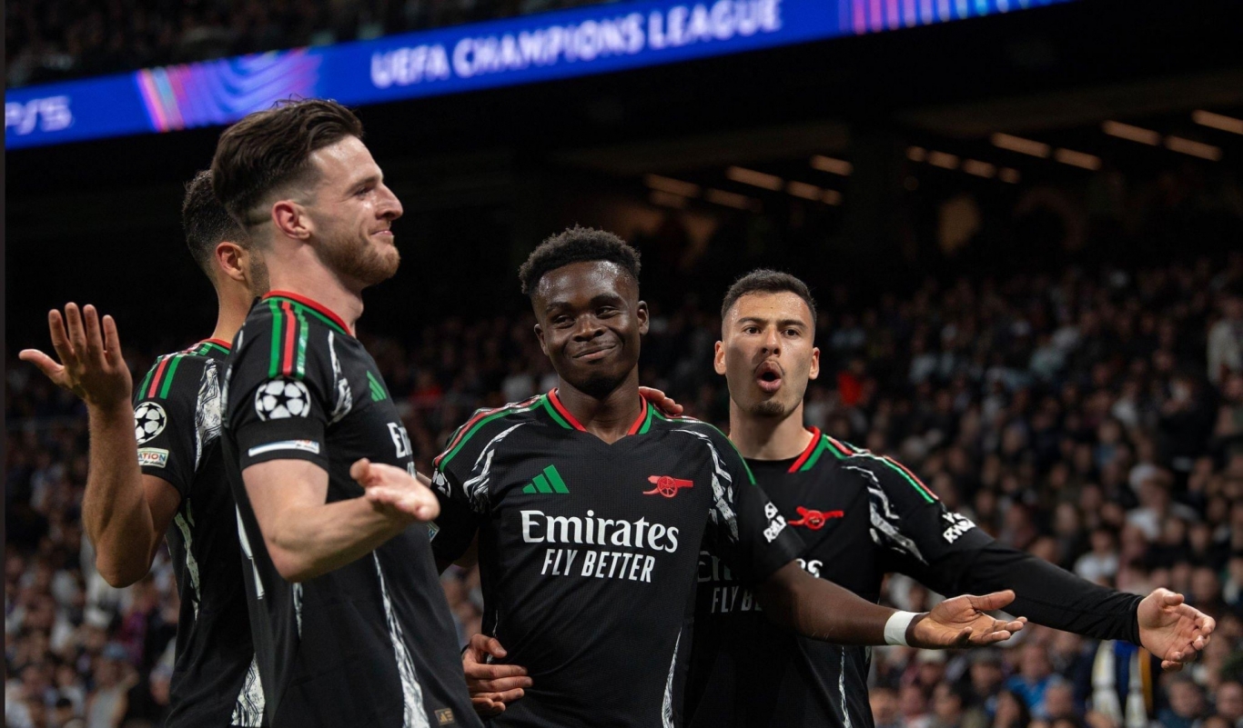 Declan Rice mắng 'xối xả' đồng đội Arsenal trong trận thắng Real