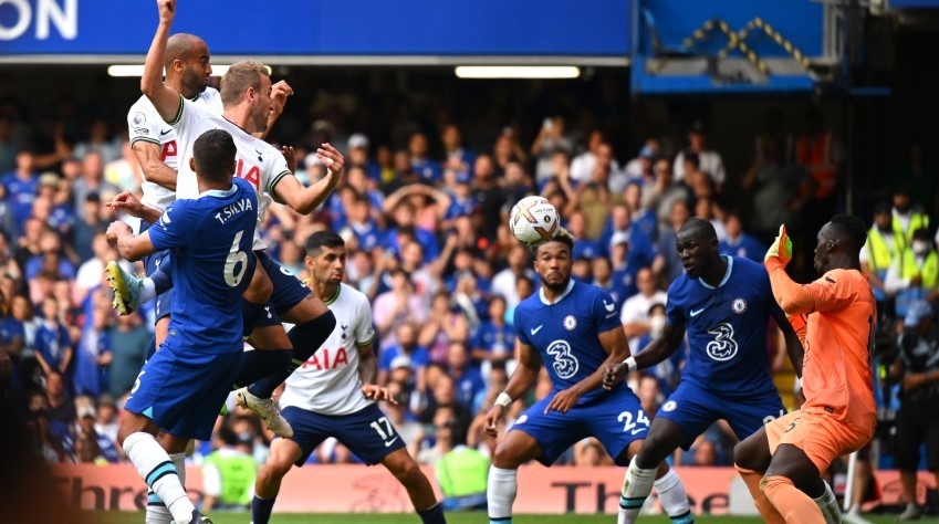 Chelsea và Tottenham đã hòa 2-2 trong trận cầu gây tranh cãi ở lượt đi. Ảnh: Internet
