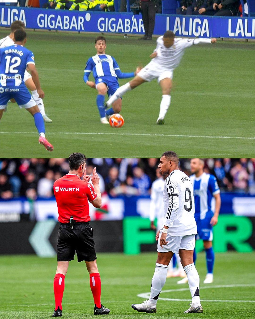 Mbappe vào bóng kinh hoàng, nhận luôn thẻ đỏ trực tiếp