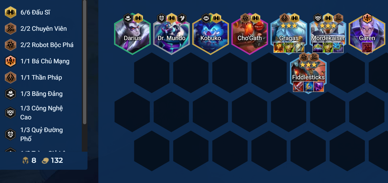 Cách chơi đội hình Fiddlesticks Đấu Sĩ DTCL Mùa 14