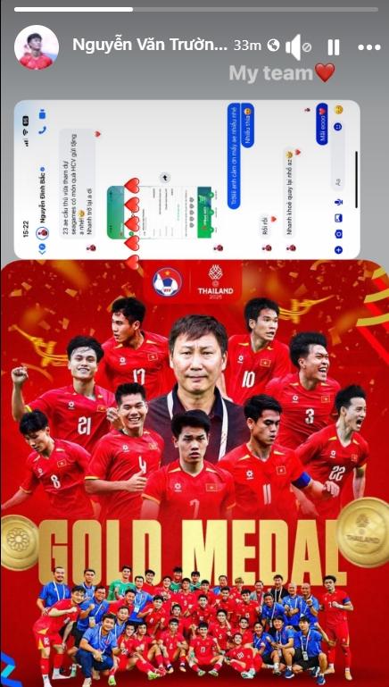 Lỡ hẹn với QBV Việt Nam 2025, Đ&igrave;nh Bắc bất ngờ l&agrave;m 1 điều x&uacute;c động với đ&agrave;n anh trước VCK U23 ch&acirc;u &Aacute;