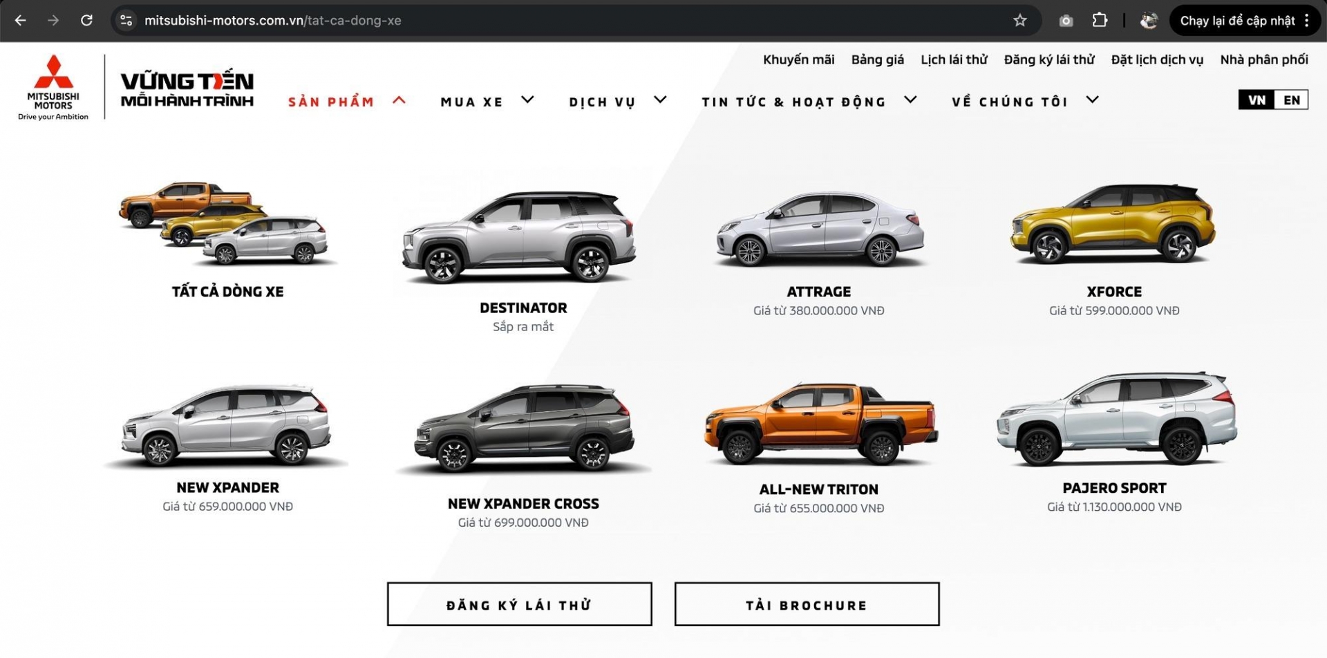 Mitsubishi âm thầm rút Outlander khỏi Việt Nam, dọn đường cho mẫu CUV 7 ...