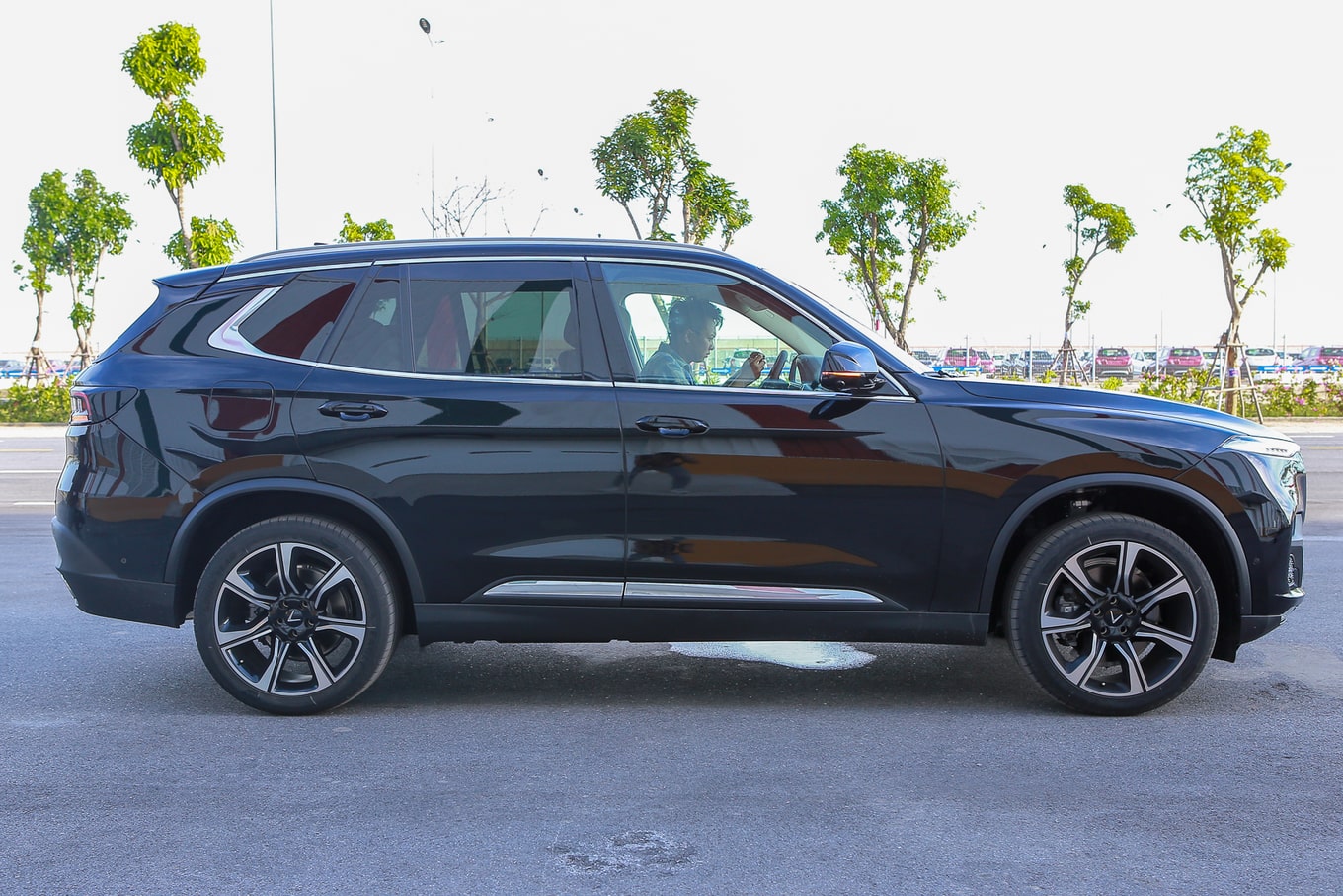 Ghế ngồi bọc da trên xe VinFast Lux SA2.0
