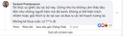 CĐV Thái Lan: 'Chúng ta hết thời rồi, lúc nào cũng sợ thua Việt Nam' 169517