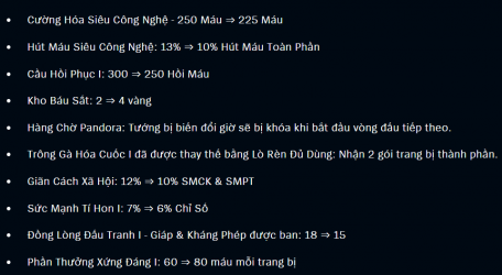 DTCL 13.18: Chi tiết bản cập nhật DTCL Mùa 9.5 326145