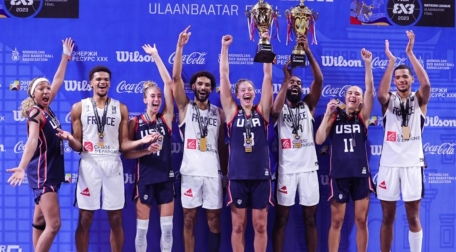 Pháp và Mỹ vô địch giải bóng rổ FIBA 3x3 Nations League 2023 328657