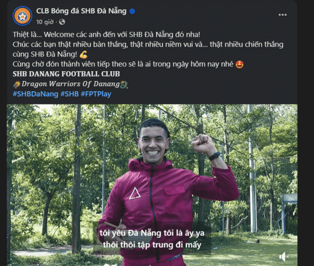 Trung vệ Brazil cao 1m95 chính thức có bến đỗ mới tại V.League 677873