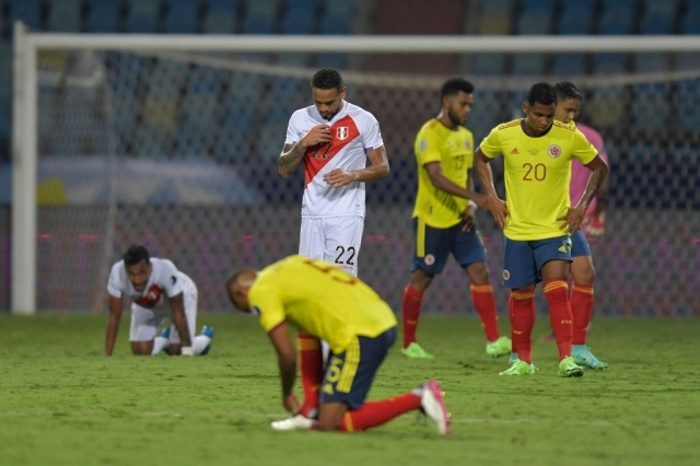 Colombia tiếp tục gây thất vọng. Ảnh: Getty