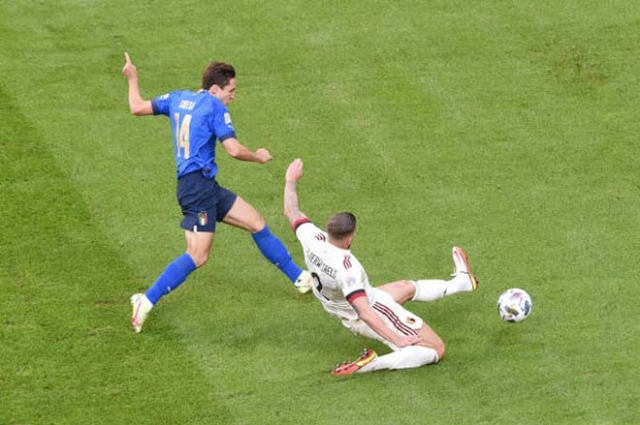 Trực tiếp Italia 0-0 Bỉ: Chiesa thi đấu năng nổ 80712