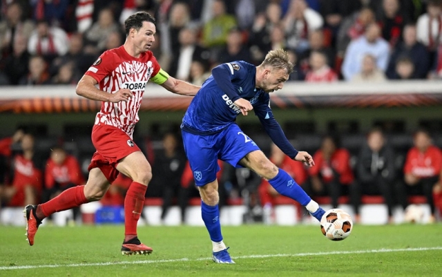 Trực tiếp Olympiakos 2-1 West Ham: Chủ nhà áp đảo 347186