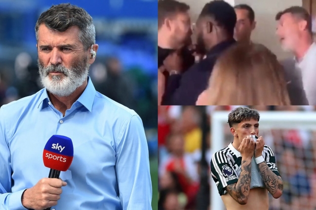 Fan Arsenal tái hiện 'khoảnh khắc Zidane' đối với Roy Keane 322295
