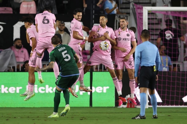 Inter Miami thoát hiểm phút cuối trong ngày thiếu vắng Messi 335012