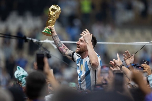 Xưng vương bóng vàng, Messi nhận luôn vinh dự số 1 tại Inter Miami 355560
