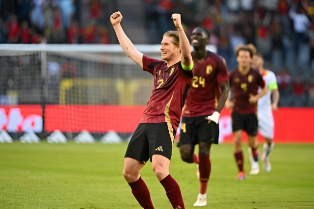 De Bruyne tỏa sáng, Bỉ hạ đẹp Montenegro trước thềm Euro 2024 475957