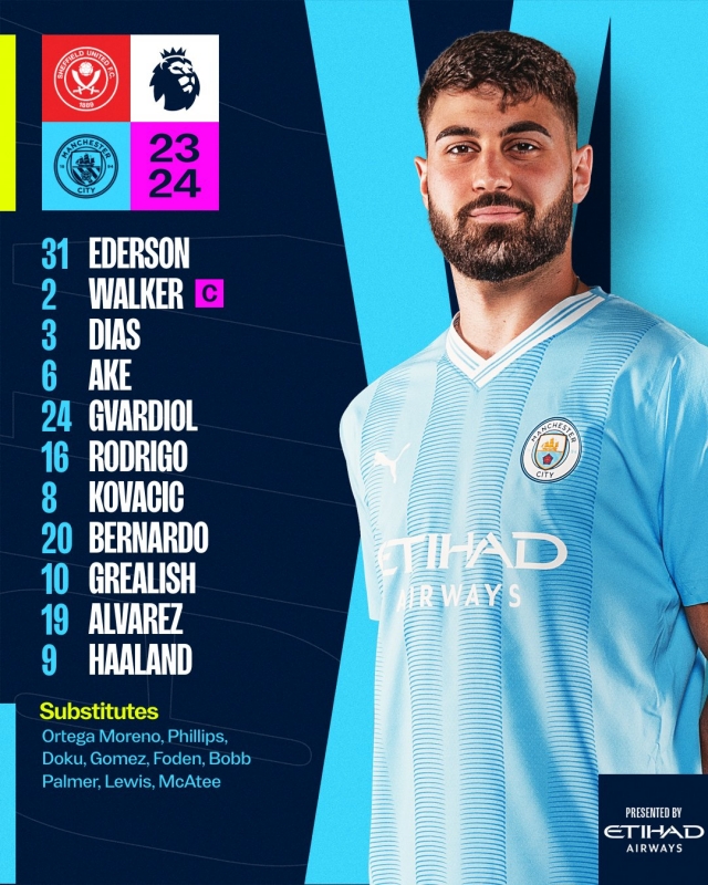 Trực tiếp Man City vs Sheffield, 20h00 hôm nay 27/8 319084
