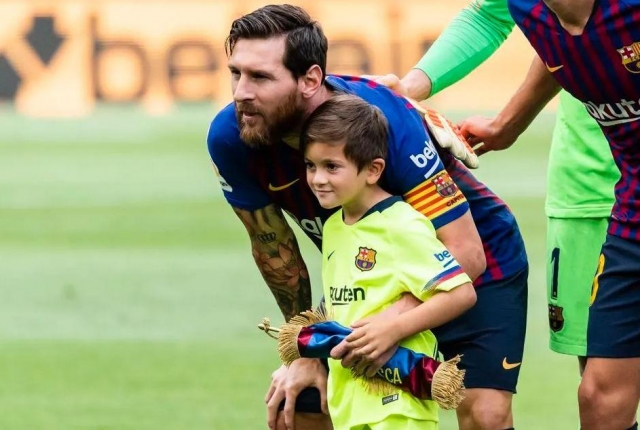 Con trai Messi ước được thi đấu cùng Lamine Yamal 481595
