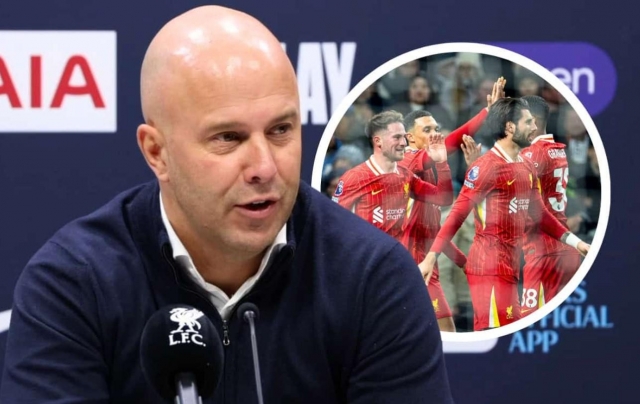 Hủy diệt Tottenham, Liverpool vẫn bị Slot 'tuýt còi' cảnh báo-573148
