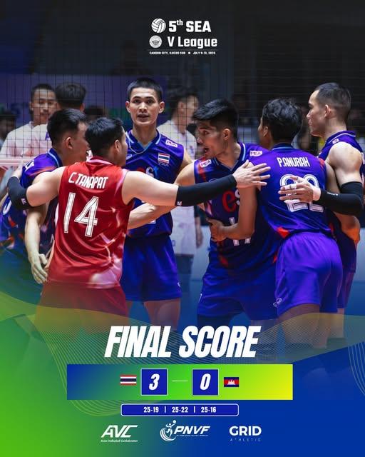 Thái Lan vô địch chặng 1 SEA V.League 2025 664809