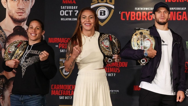 Vén màn lý do em họ Khabib Nurmagomedov từ chối bắt tay đồng nghiệp khác giới tại Bellator 300 338498