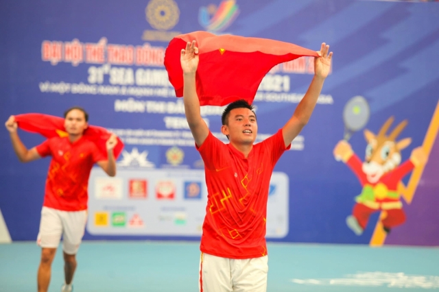 Lý Hoàng Nam tại SEA Games 31 tổ chức ở Việt Nam năm 2022
