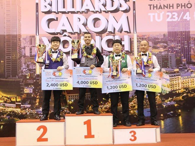 Quyết Chiến, Phương Vinh cùng tuyển carom Việt Nam dự giải vô địch châu Á 2024 430692
