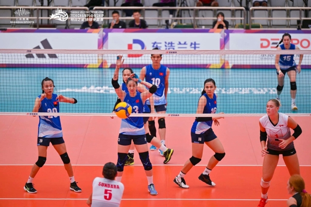 Bóng chuyền nữ Việt Nam thua đội chủ nhà ở Cúp Future Stars 2024 502421
