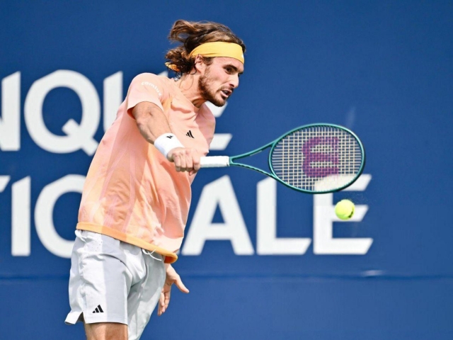 Phong độ chạm đáy, Tsitsipas bị loại ngay trận ra quân Rogers Cup 2025-675387