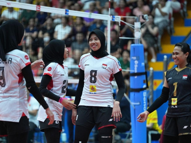Bóng chuyền nữ Indonesia đón chào sự trở lại của siêu sao tại SEA V.League 2025-675480