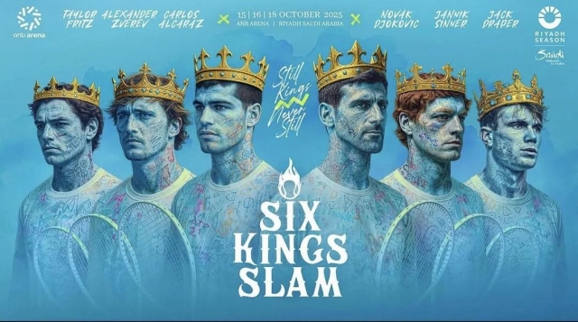 Xác định 6 tay vợt tham dự giải tennis có tiền thưởng cao nhất thế giới 679659