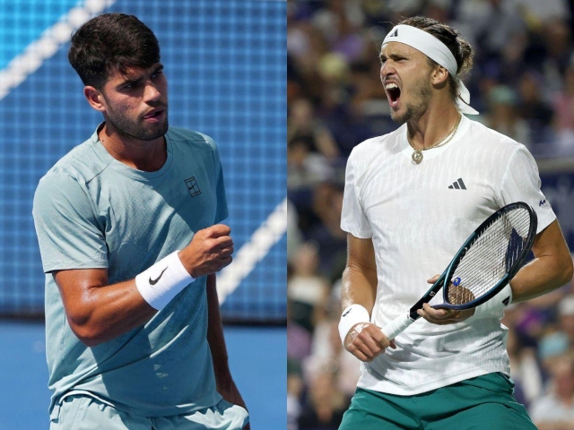 Thắng dễ Zverev, Alcaraz tái ngộ Sinner ở chung kết Cincinnati Open 2025