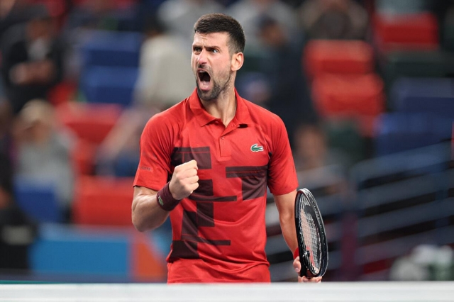 Djokovic lá»t nhĂĄnh Äáș„u khĂł lưá»ng á» Shanghai Masters 2025
