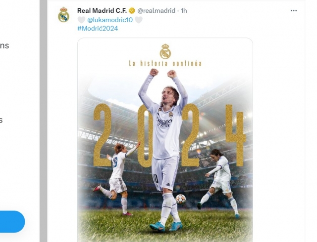 CHÍNH THỨC: Luka Modric ra quyết định tương lai với Real Madrid 296454