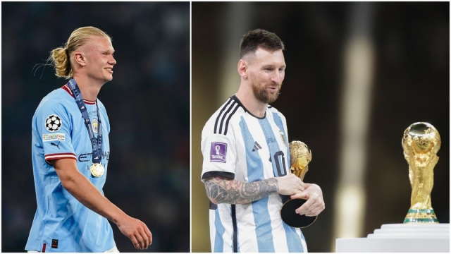 Haaland mờ nhạt, lộ diện đối thủ của Messi ở cuộc đua Quả bóng Vàng 314611