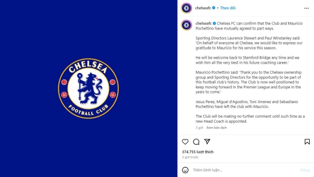 CHÍNH THỨC: HLV Pochettino rời Chelsea sau 1 mùa dẫn dắt 466851