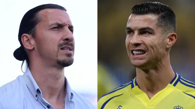 Ibrahimovic phản ứng gay gắt với Ronaldo vụ nói Ligue 1 không bằng SPL 584042
