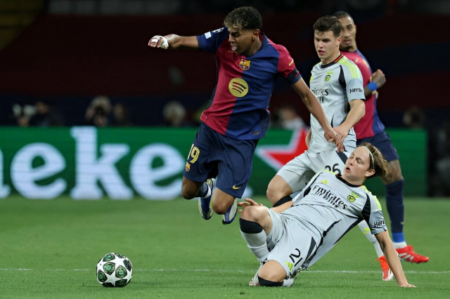 Yamal rực sáng, Barca nghiền nát Benfica để tiến vào tứ kết Cúp C1 603464