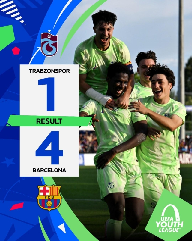 Thắng đậm 4-1, U19 Barcelona chính thức vô địch châu Âu 627518
