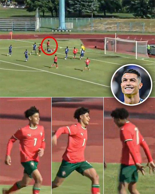 Xuất sắc lập cú đúp, Ronaldo Jr giúp Bồ Đào Nha lên ngôi vô địch 636672
