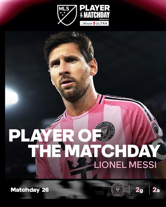 Messi tiếp tục 'phá đảo' MLS ở tuổi 38 669053
