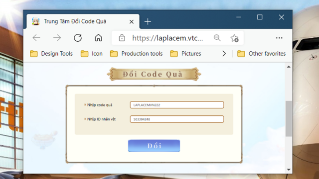 Code Lapalace M (Vùng Đất Gió) mới nhất 2021 và cách nhập giftcode 72645