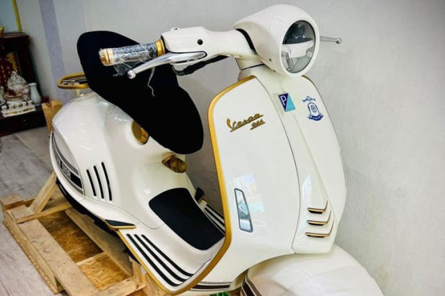 Vespa 946 Christian Dior được 'thổi giá' ngang Mercedes-Benz GLC 300 nhờ chi tiết này 183248