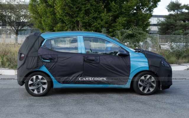 Hyundai i10 2023 xuất hiện khi đang chạy thử, để lộ chi tiết gây tò mò 190984