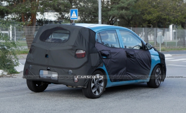 Hyundai i10 2023 xuất hiện khi đang chạy thử, để lộ chi tiết gây tò mò 190985