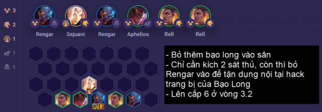 Cách chơi đội hình Rengar Bạo Long Sát Thủ 199056